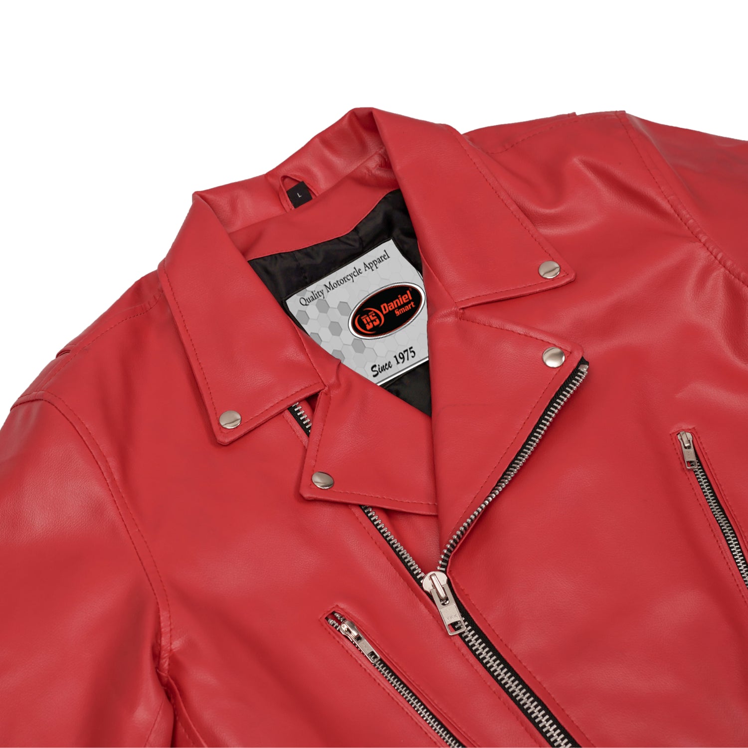 Reaper – Men’s Faux Leather Motorcycle Jacket