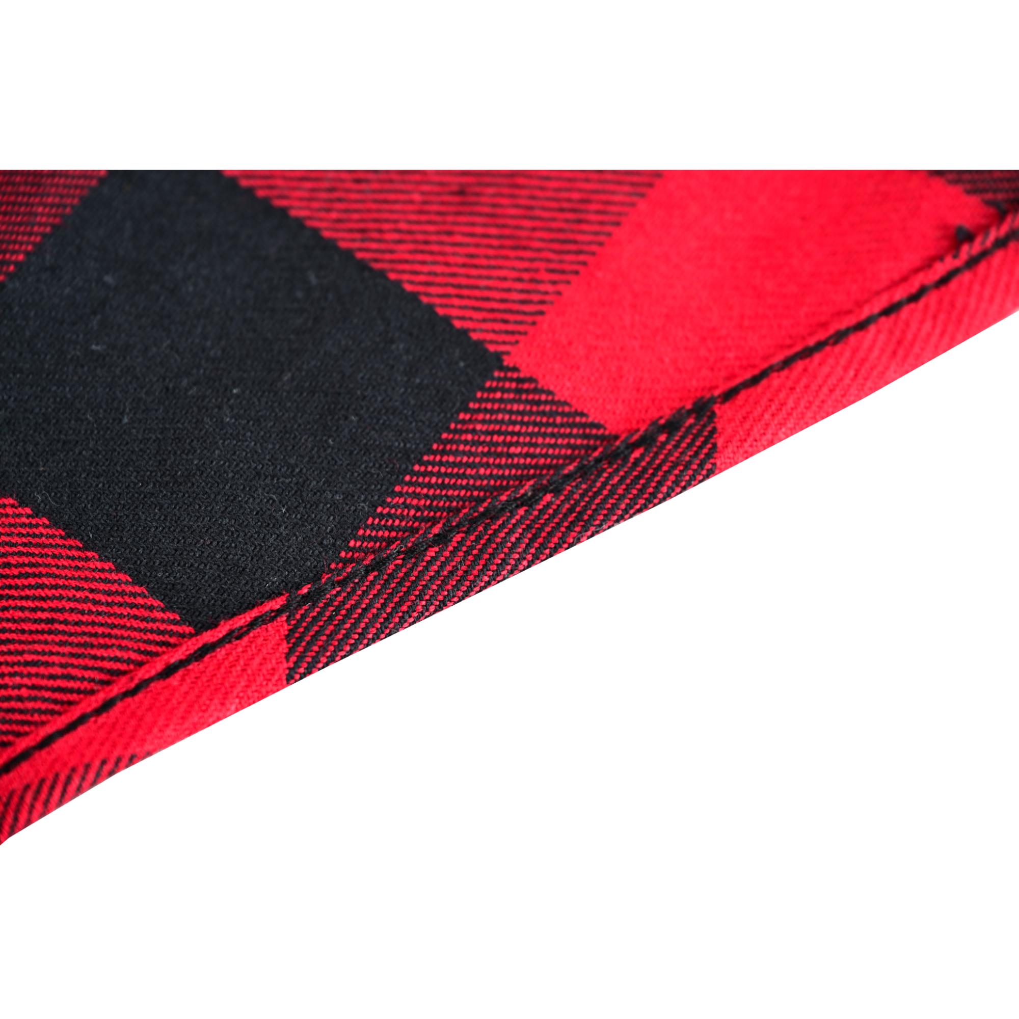 Red Styler Men's Sleeveless Flannel Shirt Daniel Smart Manufacturing