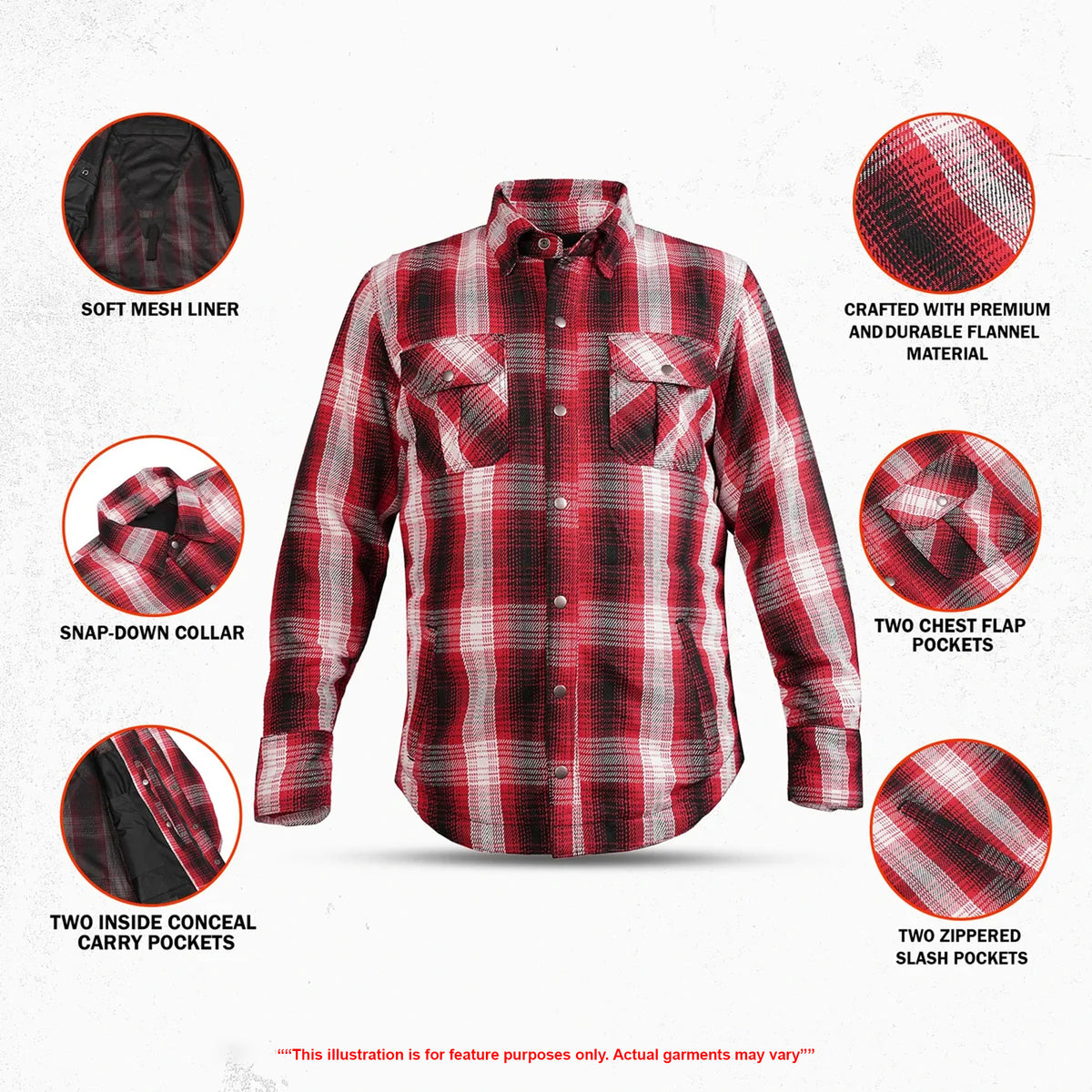 Roots66 - Men’s Armored Flannel Shirt