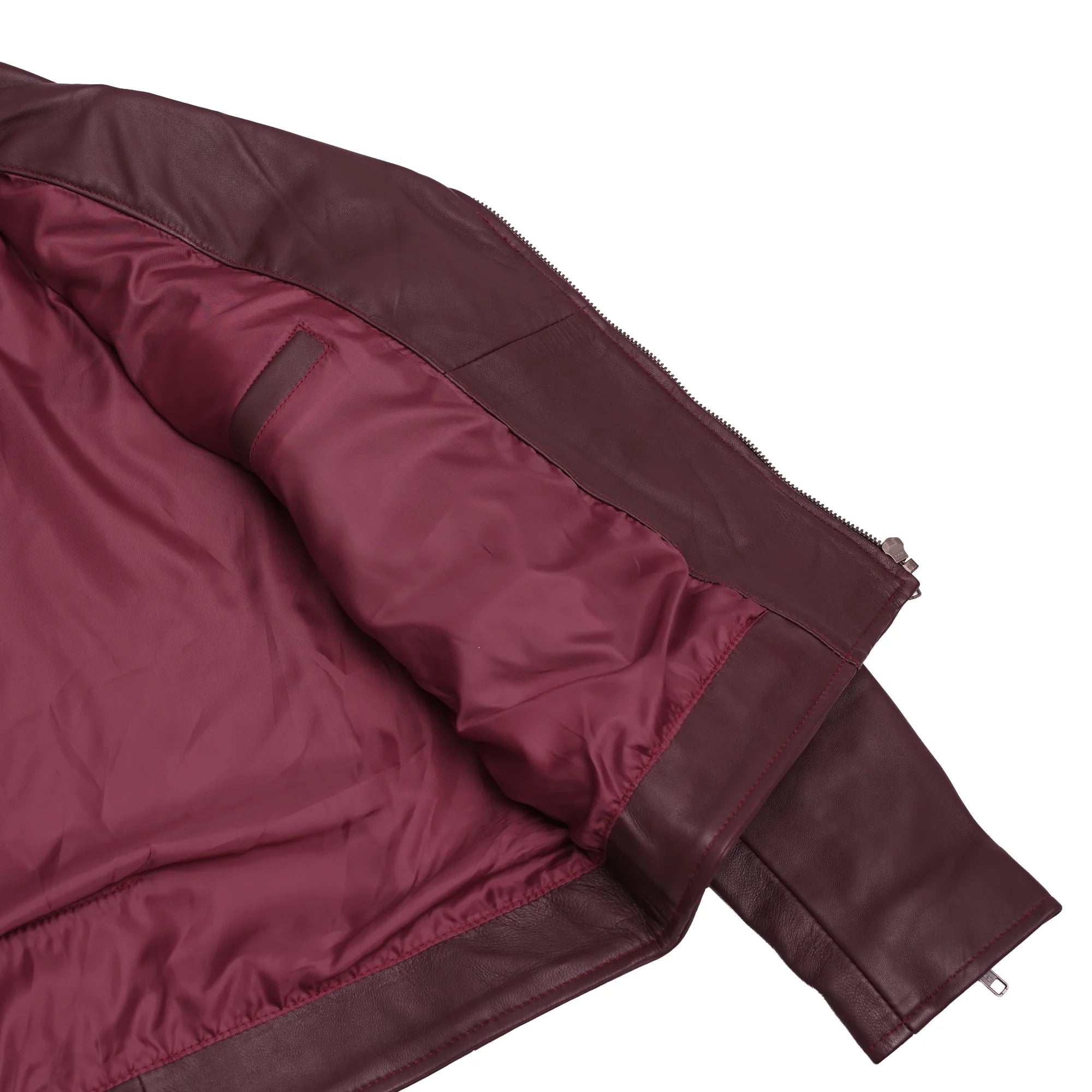 Rose Glow™ Women's Leather Motorcycle Jacket