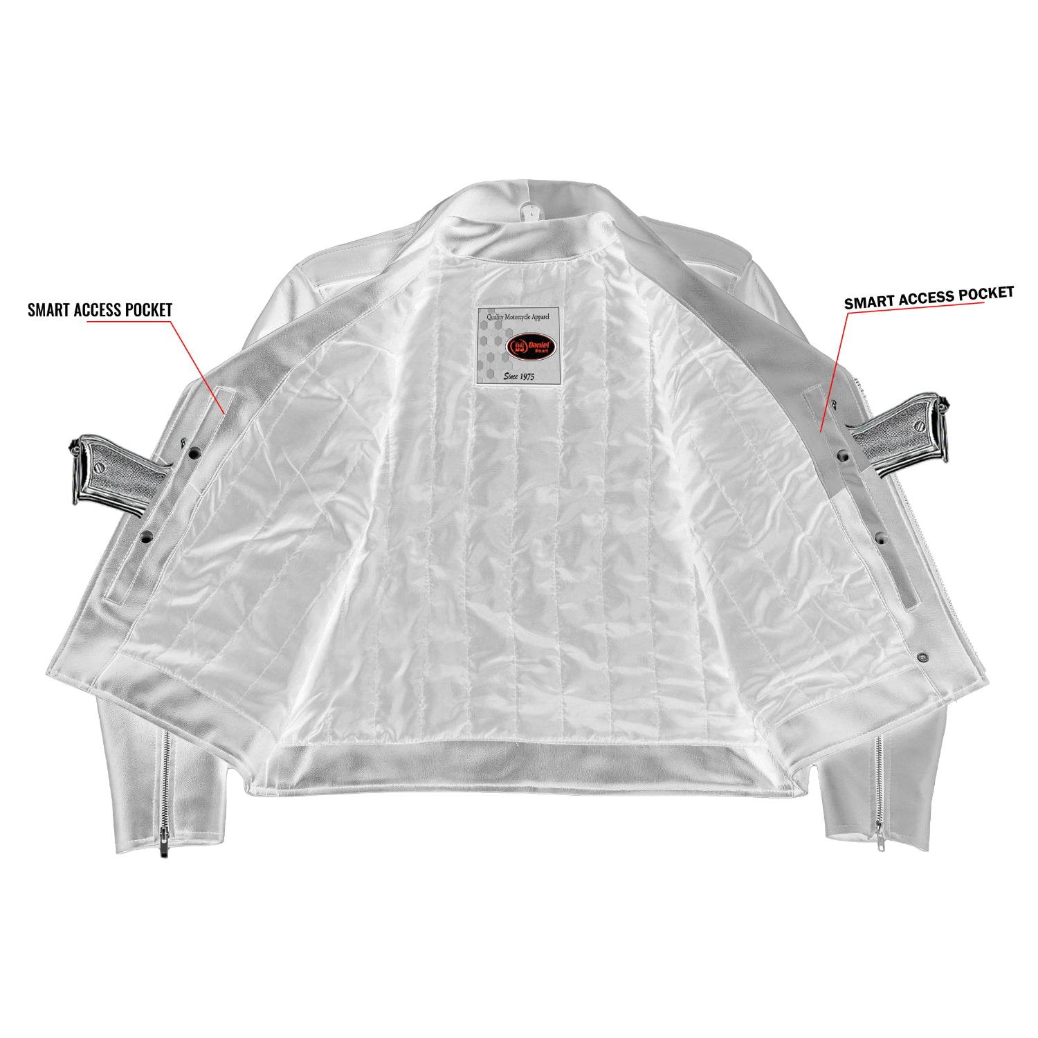 Ruinborn – Men’s Faux Leather Motorcycle Jacket