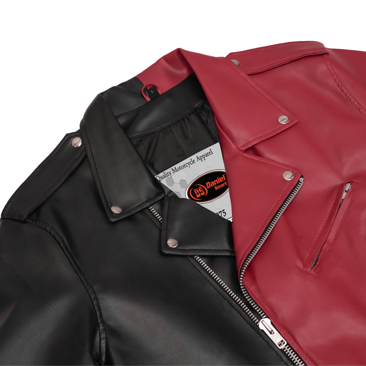 Ruinborn – Men’s Faux Leather Motorcycle Jacket
