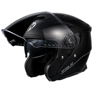 D.O.T. & ECE Daytona Spyder Jet- Dull Black