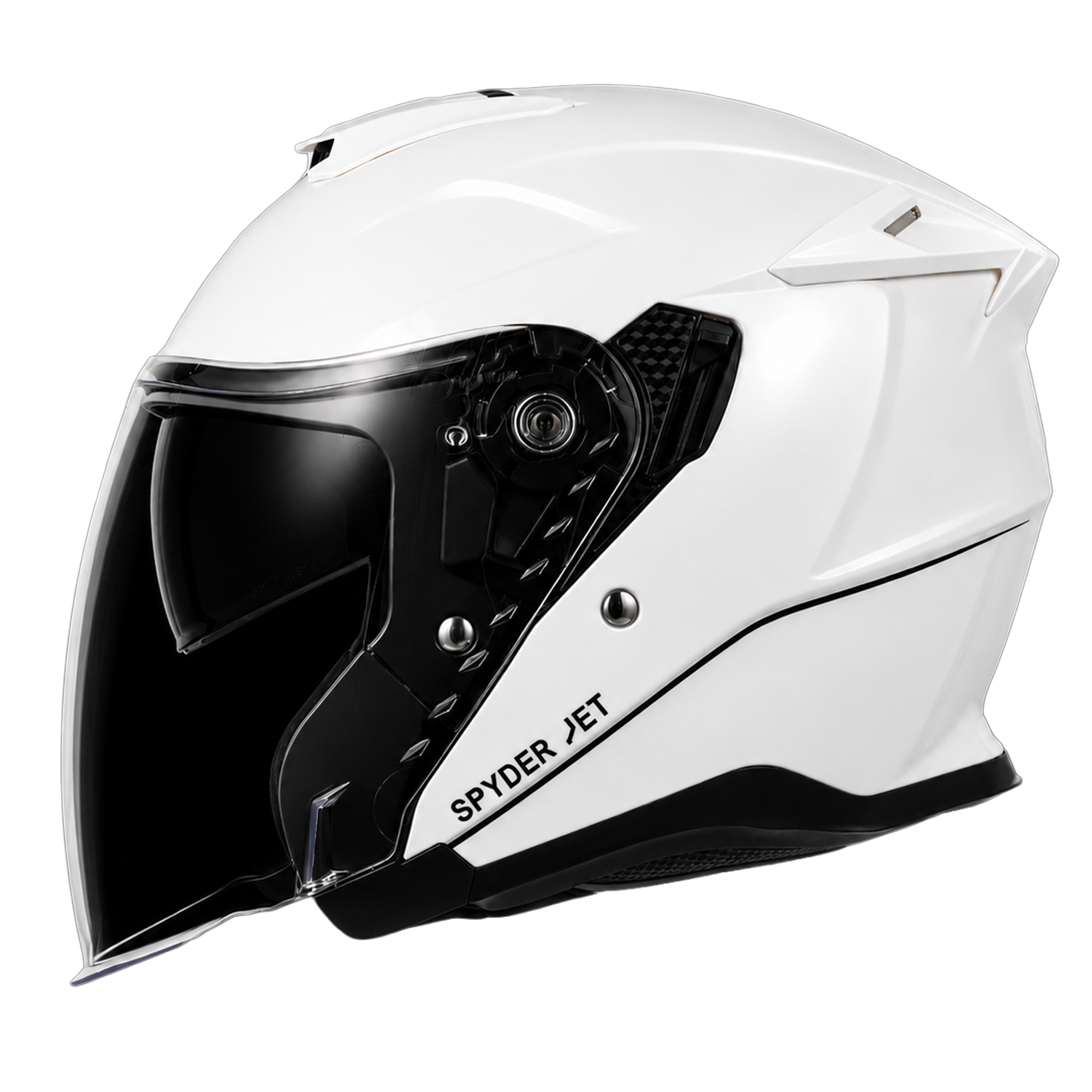 D.O.T. & ECE Daytona Spyder Jet- Hi-Gloss White