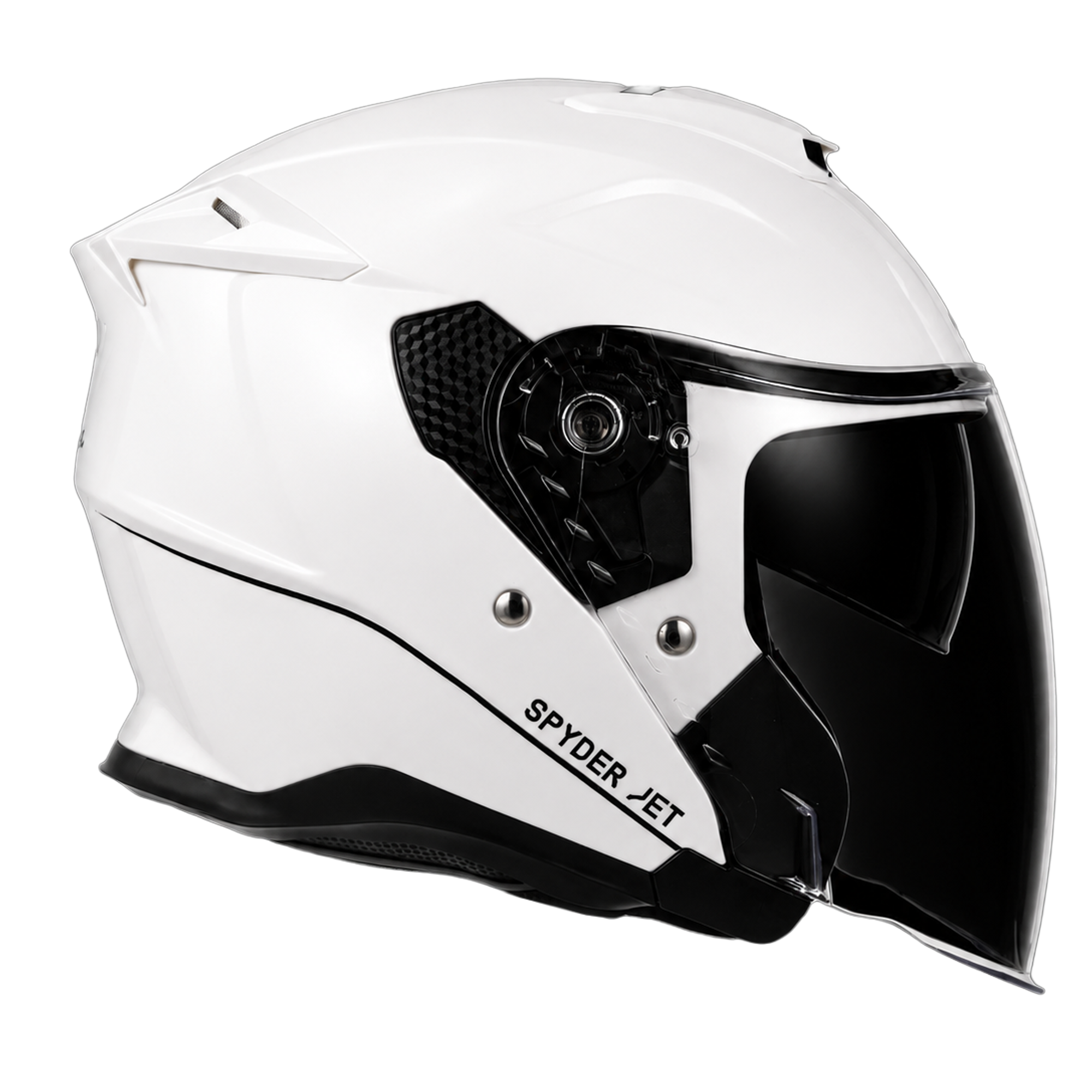 D.O.T. & ECE Daytona Spyder Jet- Hi-Gloss White