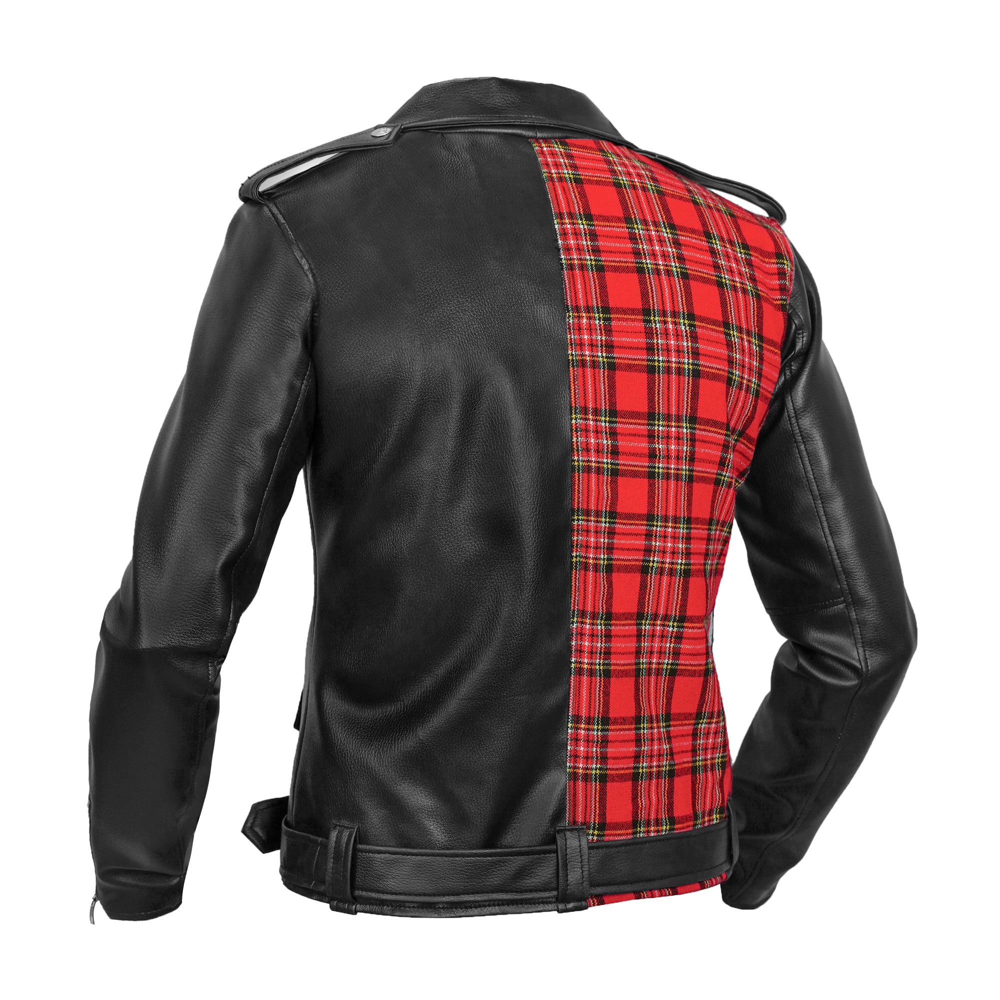 Scarlet Storm - Women’s Motorcycle Faux Leather Jacket