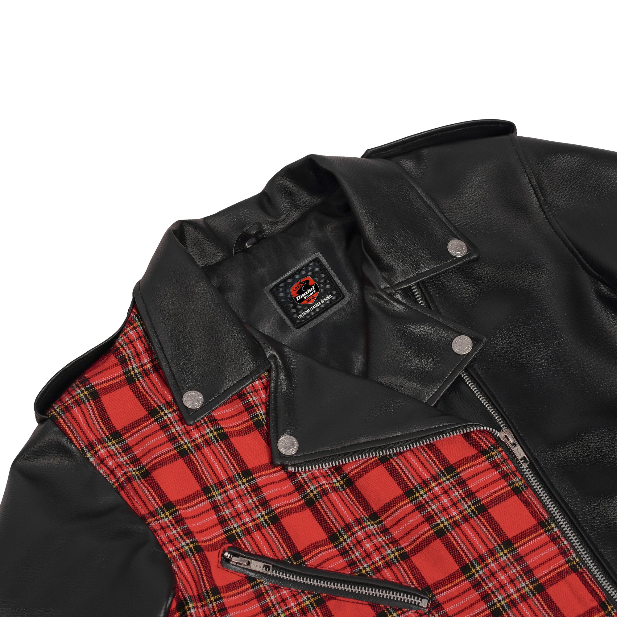 Scarlet Storm - Women’s Motorcycle Faux Leather Jacket