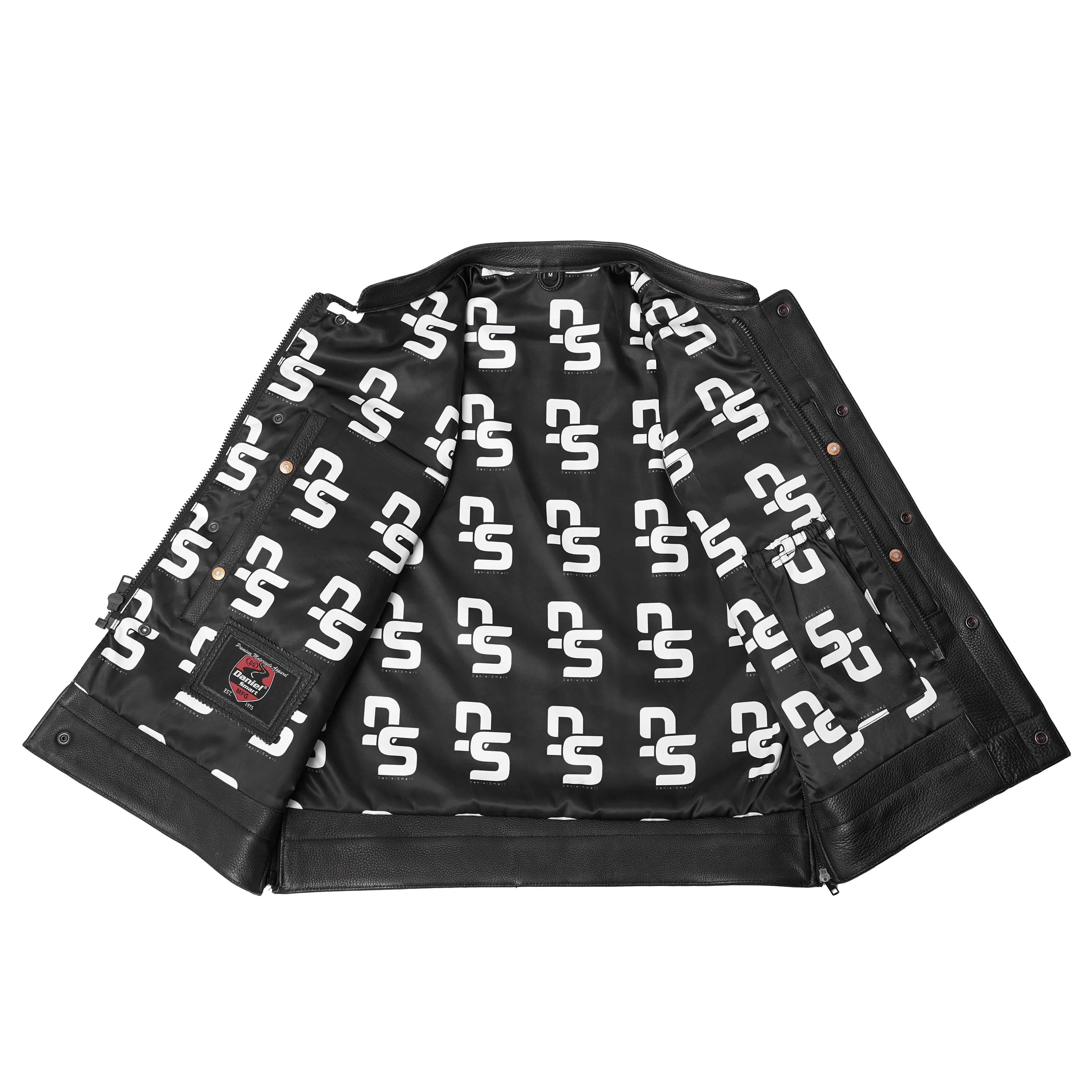 Shockster – Men’s Motorcyale Leather Vest