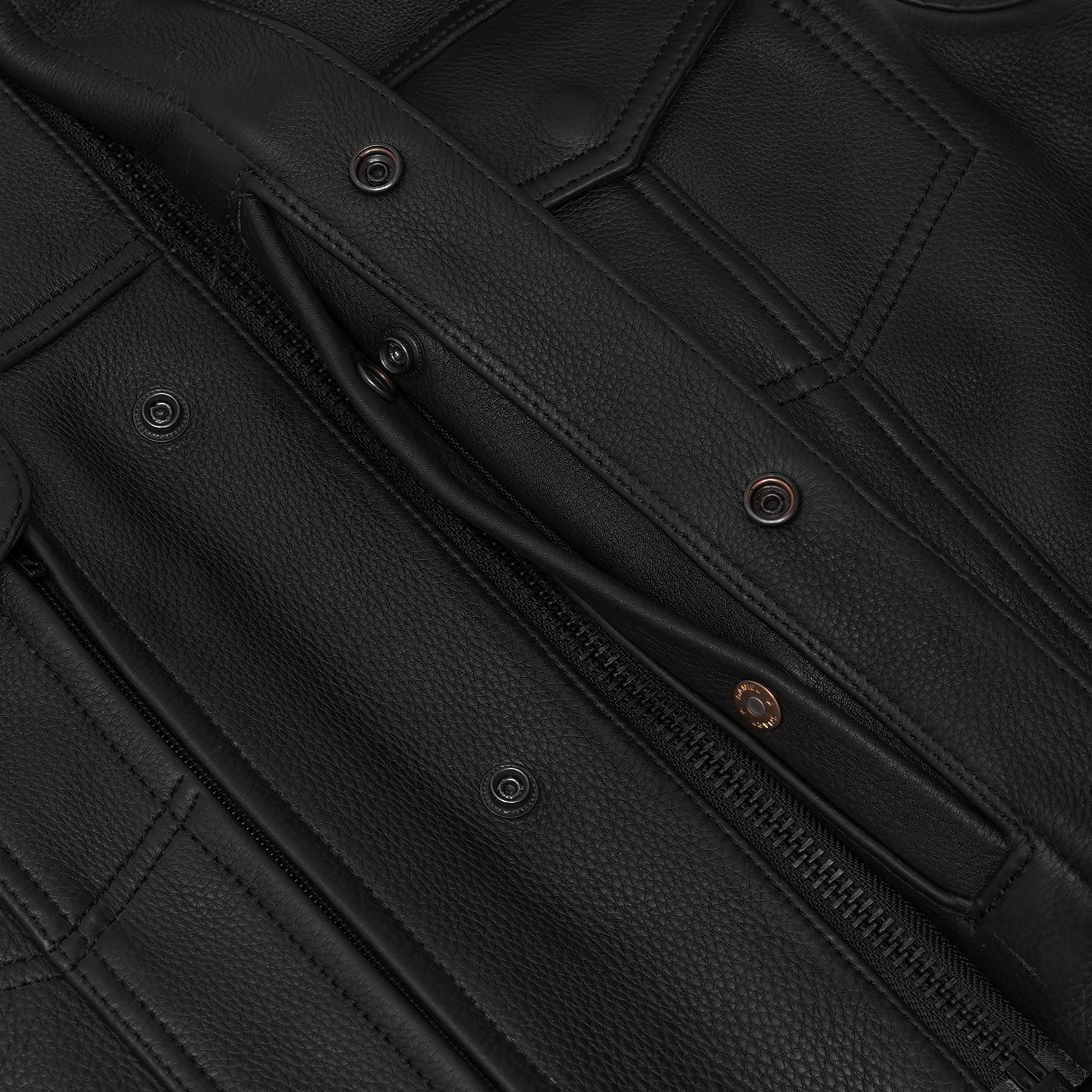 Shockster – Men’s Motorcyale Leather Vest