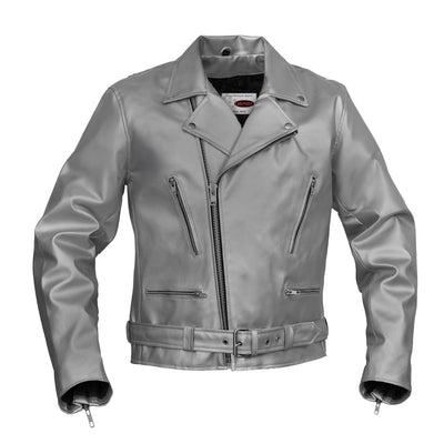 Sinister Men’s Faux Leather Motorcycle Jacket