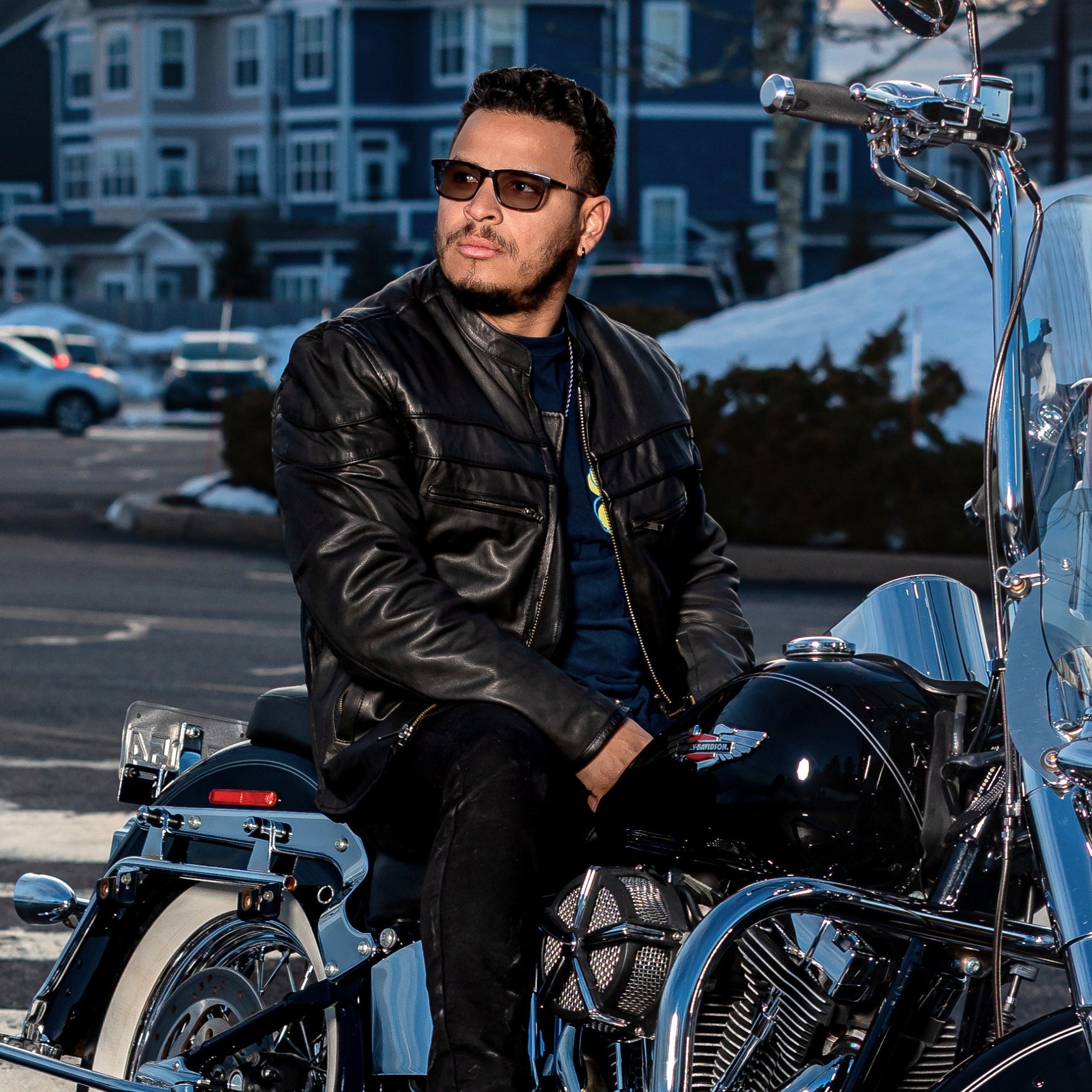 Enforcer V2 Men's Leather Motorcycle Jacket