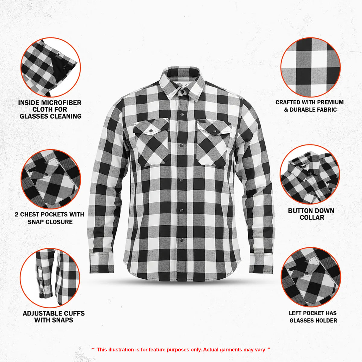 White Soul Men’s Flannel Shirt