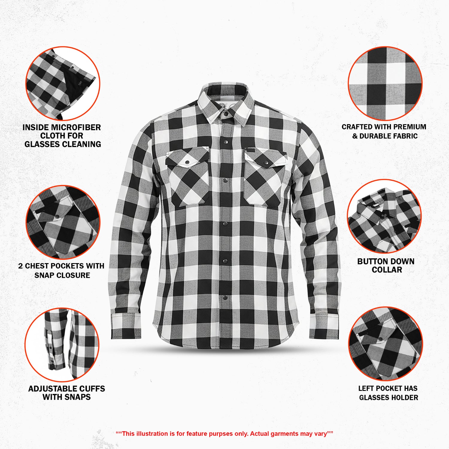 White Soul Men’s Flannel Shirt