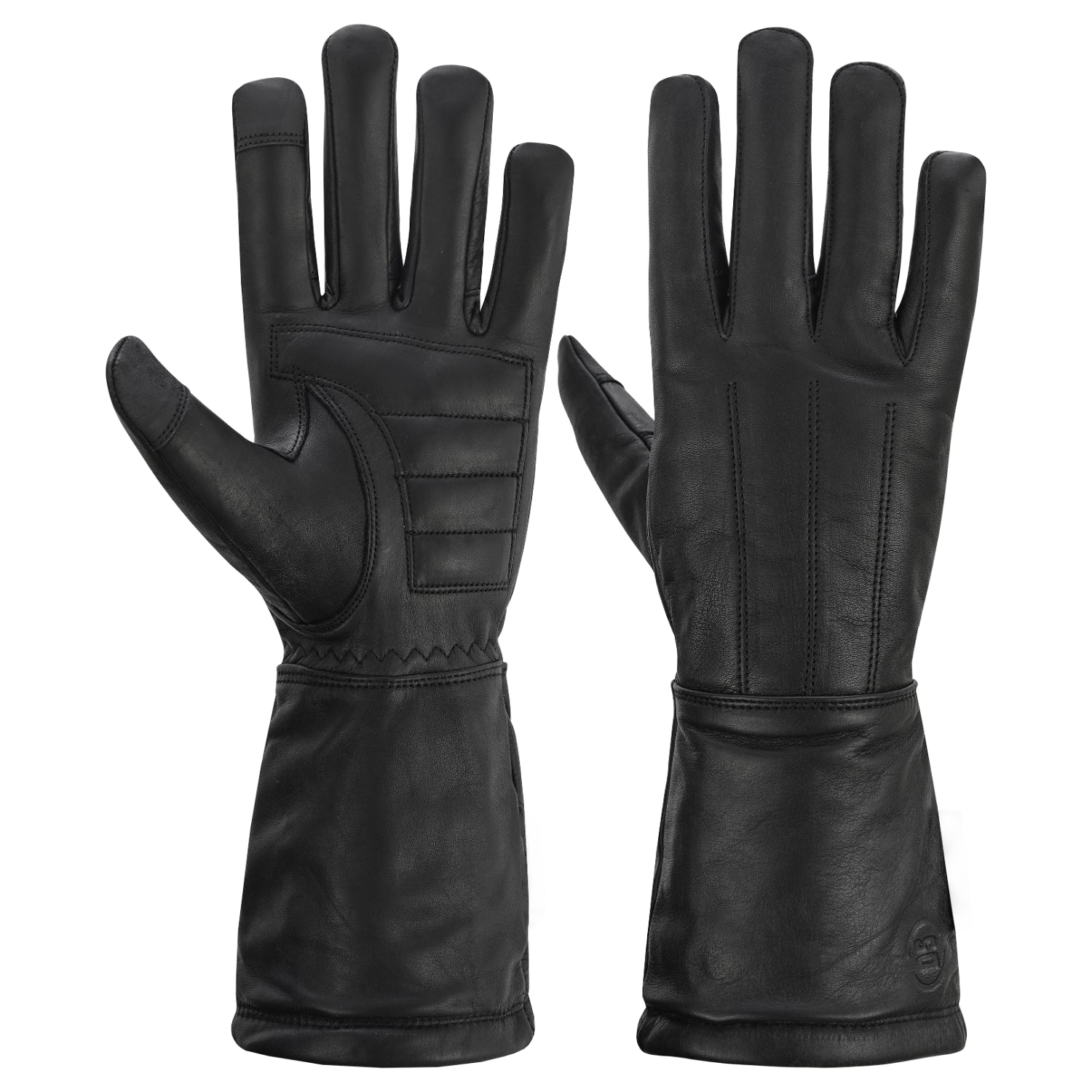 Winds Rider Men’s Leather Motorcycle Gloves – Style Meets Grip