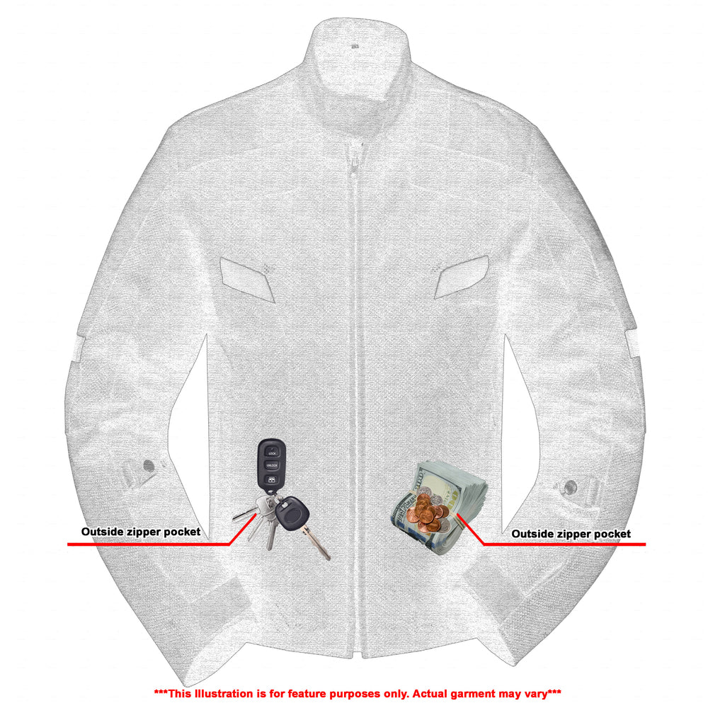 Adrenalift - Men's Textile Motorcycle Jacket-Mens Textile Motorcycle Jackets-Daniel Smart Mfg - Retail