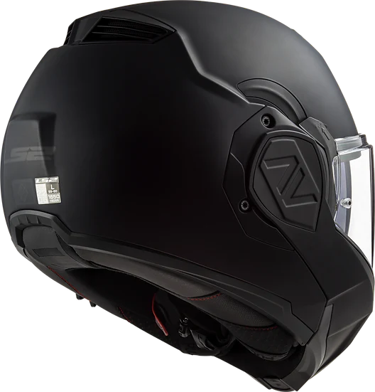 Advant Solid Modular Motorcycle Helmet W/ SunShield Matte Noir-Daniel Smart Mfg - Retail