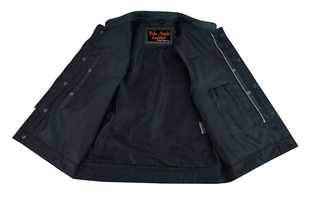 AM9192 Concealed Snap Closure, Scoop Collar & Hidden Zipper-Daniel Smart Mfg - Retail