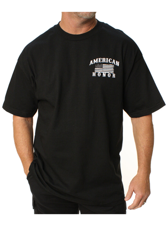 American Honor - Men's Motorcycle T-shirt-Mens Shirts-Daniel Smart Mfg - Retail