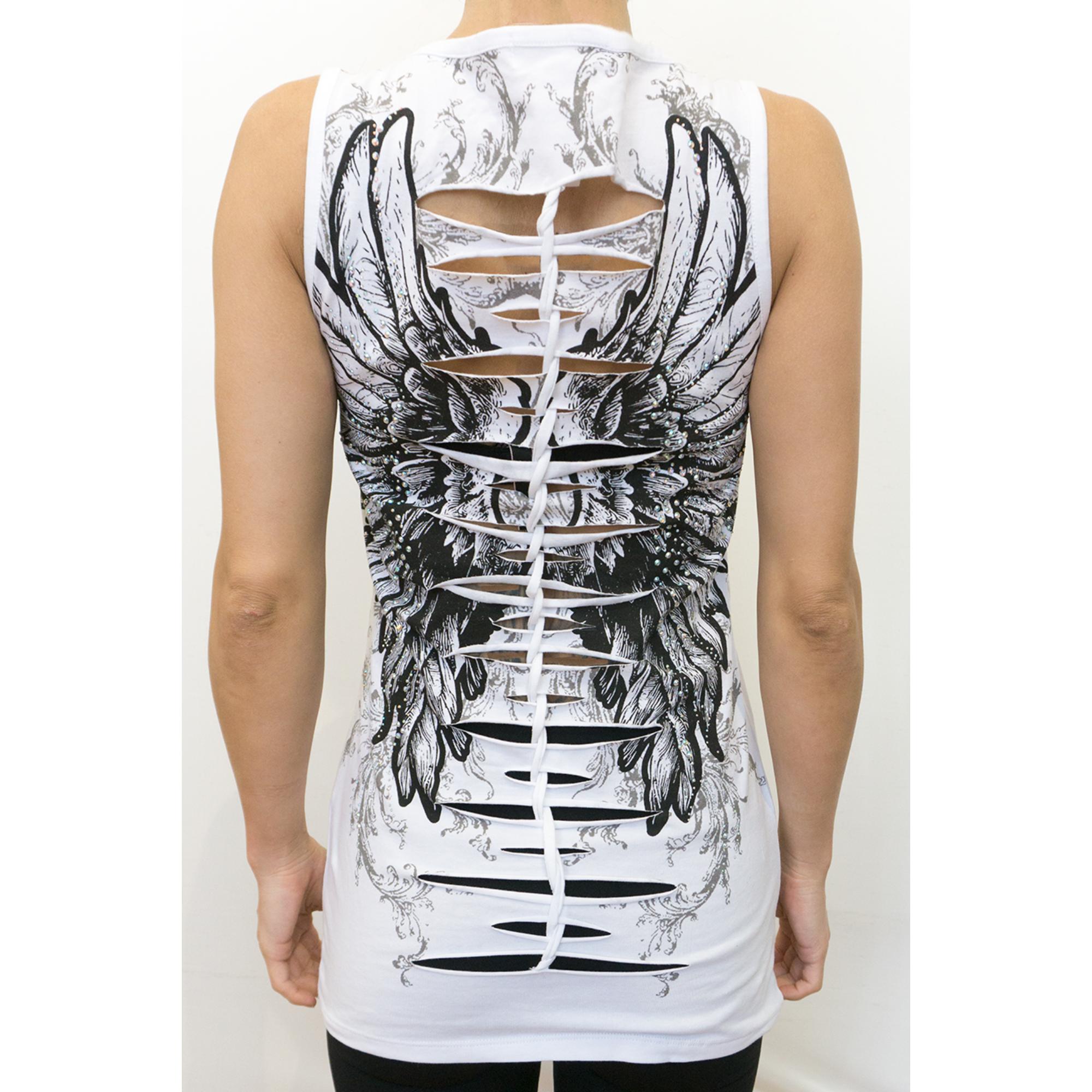 Angel Wings - Women's Shirt-Womens Shirts-Daniel Smart Mfg - Retail