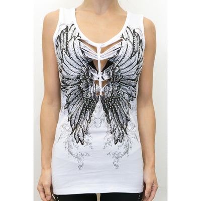 Angel Wings - Women's Shirt-Womens Shirts-Daniel Smart Mfg - Retail