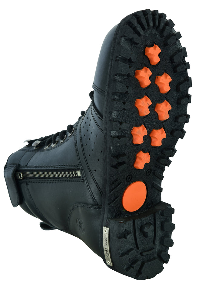 Aviator 6 - Men's Leather Motorcycle Boots-Mens Motorcycle Boots-Daniel Smart Mfg - Retail