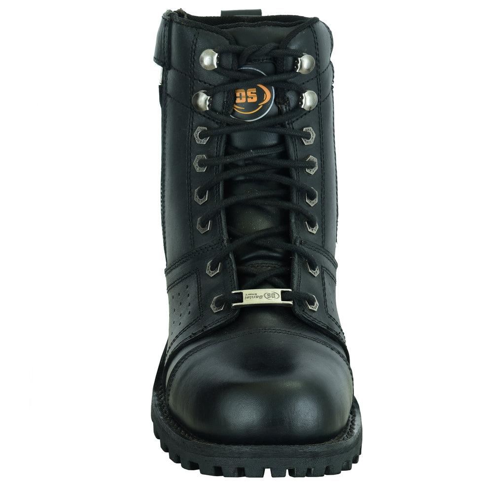 Aviator 6 - Men's Leather Motorcycle Boots-Mens Motorcycle Boots-Daniel Smart Mfg - Retail
