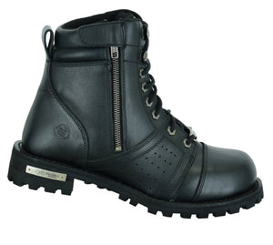 Aviator 6 - Men's Leather Motorcycle Boots-Mens Motorcycle Boots-Daniel Smart Mfg - Retail