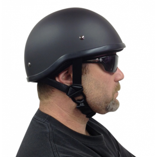 badass low profile motorcycle helmets Bare Bones: Low-Profile DOT Cruiser Badass Helmet