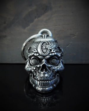 BB-111 Motorhead Skull Bell-Bravo Bells-Daniel Smart Mfg - Retail