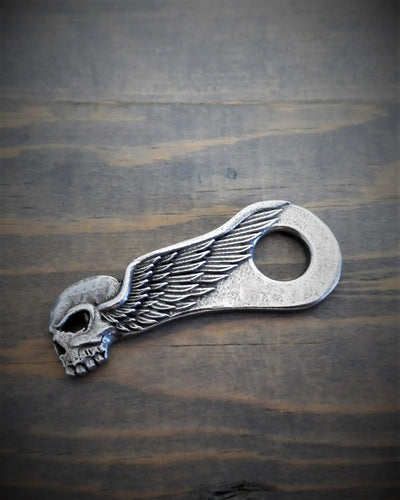 BBH-03 Skull Wing Bell Hanger-Bravo Bells-Daniel Smart Mfg - Retail