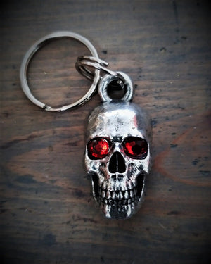 BBK-08 Skull Diamond Keychain-Wallet Chains/Key Leash-Daniel Smart Mfg - Retail