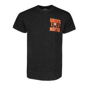 Black Fury - Men's Motorcycle T-shirt-Mens Shirts-Daniel Smart Mfg - Retail