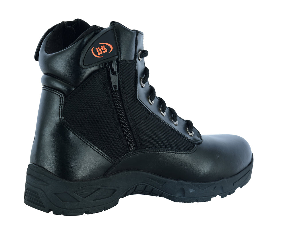 Black Ops - Men's Leather Motorcycle Boots-Mens Motorcycle Boots-Daniel Smart Mfg - Retail