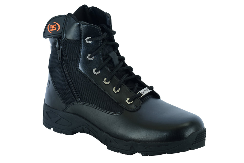 Black Ops - Men's Leather Motorcycle Boots-Mens Motorcycle Boots-Daniel Smart Mfg - Retail