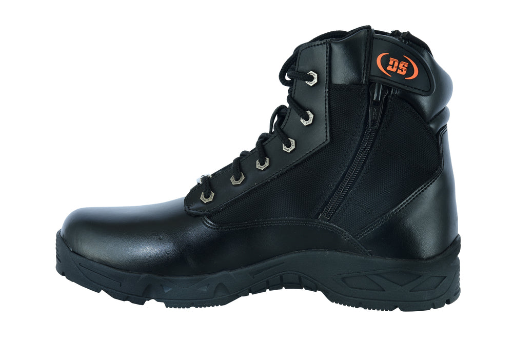 Black Ops - Men's Leather Motorcycle Boots-Mens Motorcycle Boots-Daniel Smart Mfg - Retail