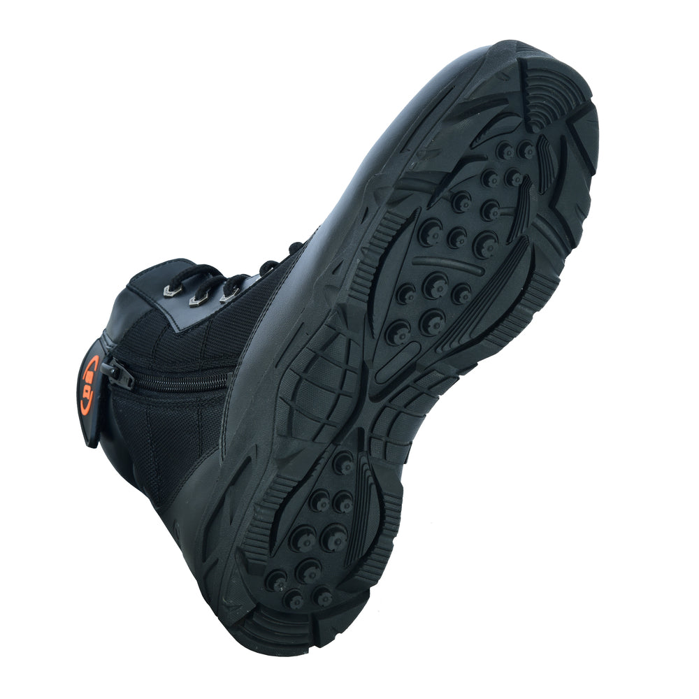 Black Ops - Men's Leather Motorcycle Boots-Mens Motorcycle Boots-Daniel Smart Mfg - Retail