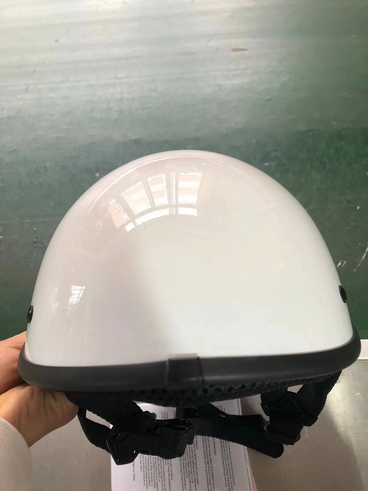 Blister Original-Small Low Profile Micro DOT Beanie Half Helmet White Micro Dot Helmet Company