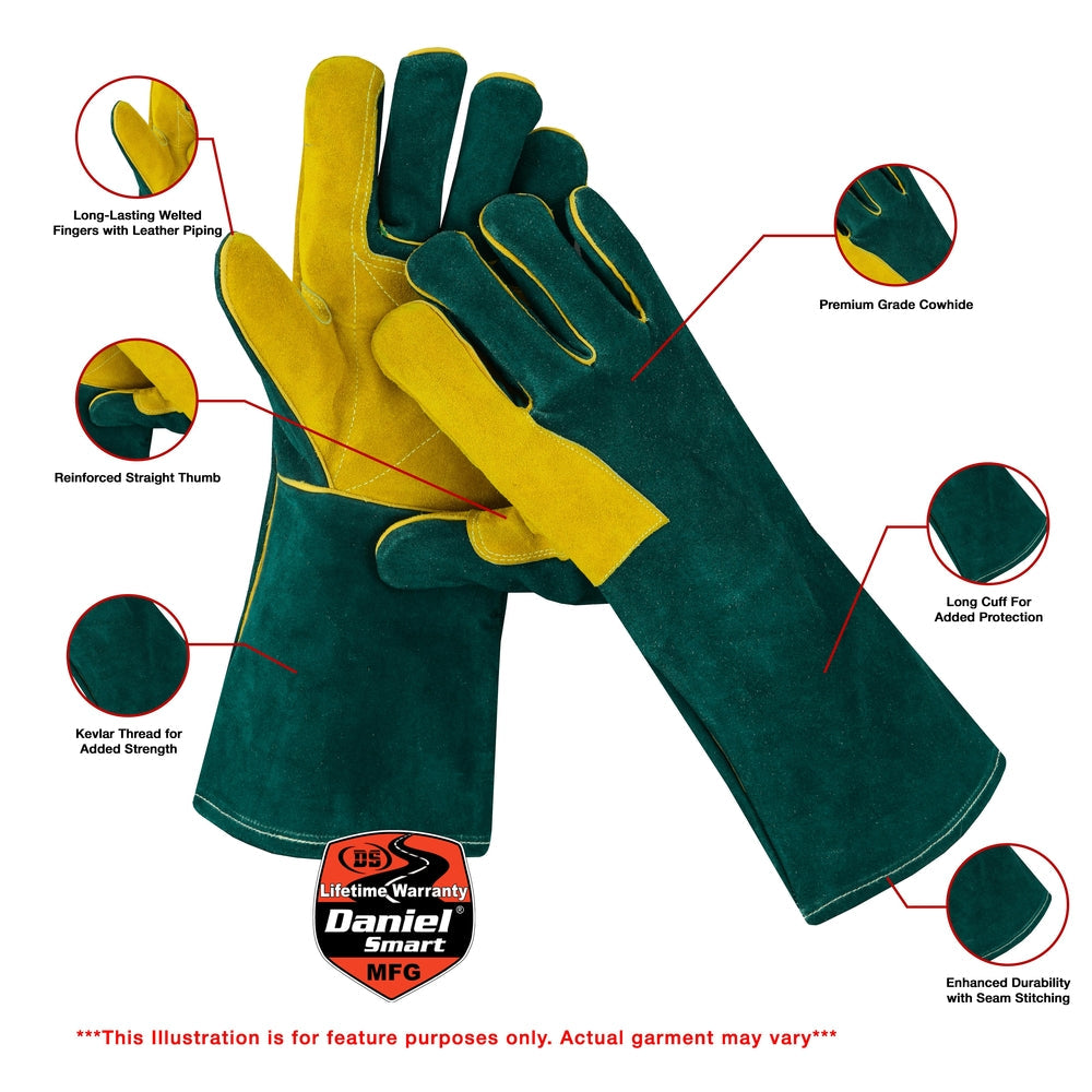 BW2705 Thermo Armor-Welding Gloves-Daniel Smart Mfg - Retail