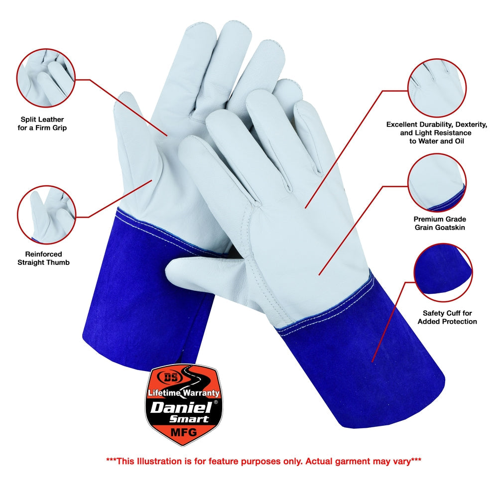 BW2706 Weld Shield-Welding Gloves-Daniel Smart Mfg - Retail