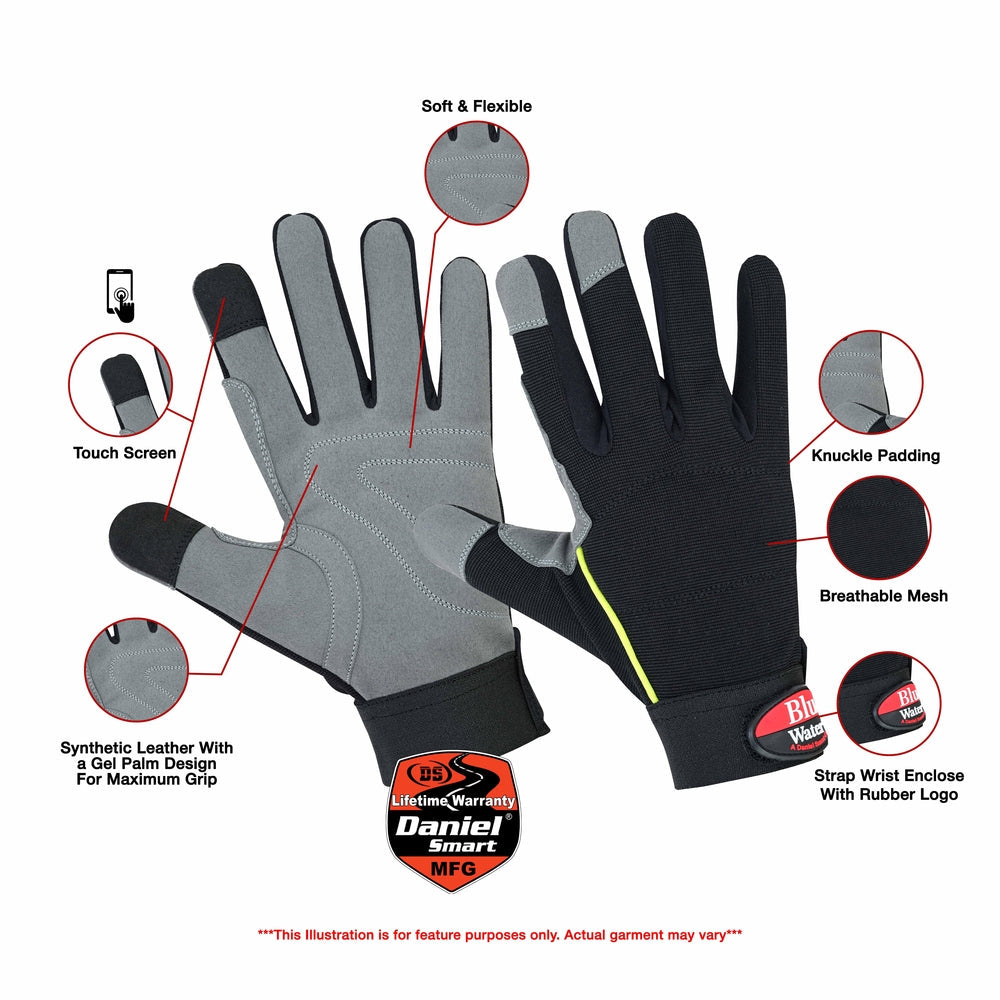 BW2714 Work Slingers - Black-Universal Gloves-Daniel Smart Mfg - Retail