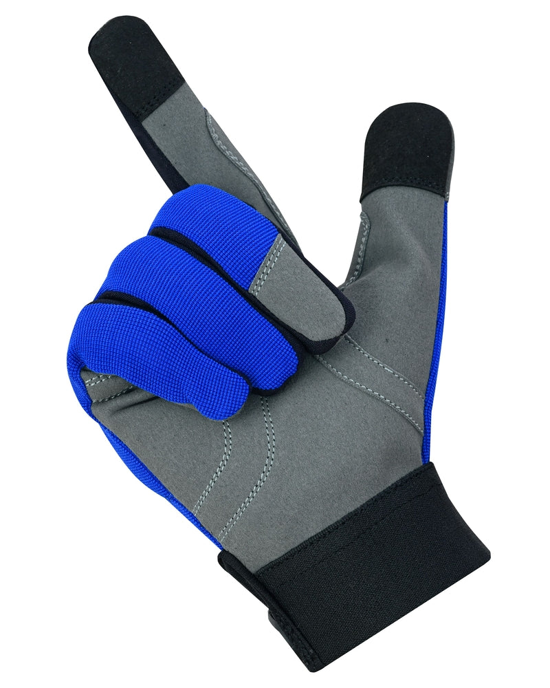 BW2715 Work Slingers - Blue-Universal Gloves-Daniel Smart Mfg - Retail