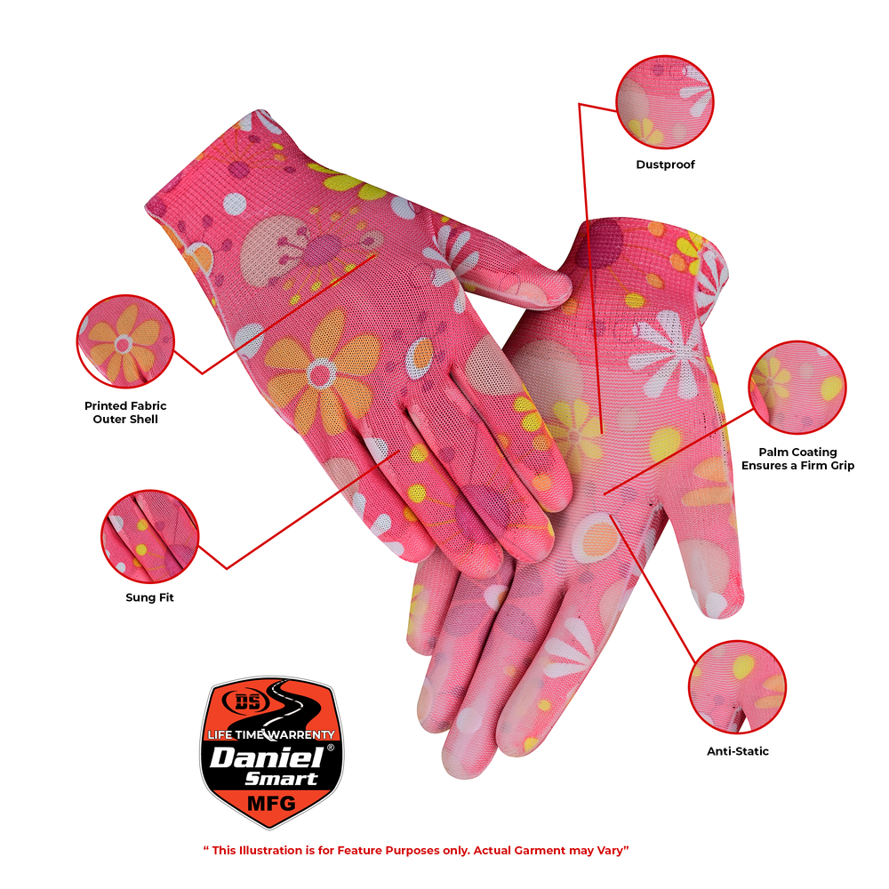BW2726 Pink Orchid-Safety Gloves-Daniel Smart Mfg - Retail