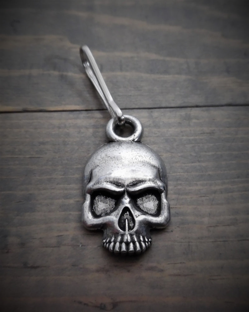 BZP-26 Skull Zipper Pull-Daniel Smart Mfg - Retail