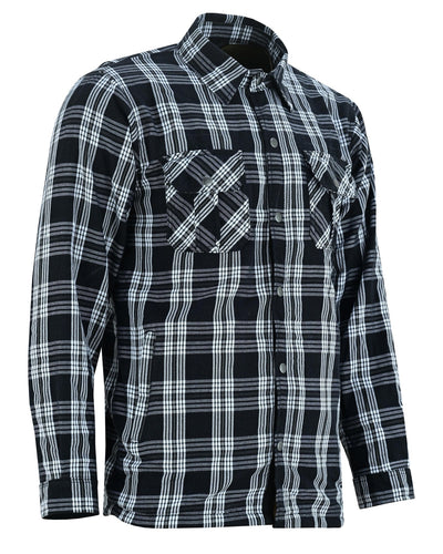 Checkered Champ Armored Mens flannel Shirt-Flannels-Daniel Smart Mfg - Retail
