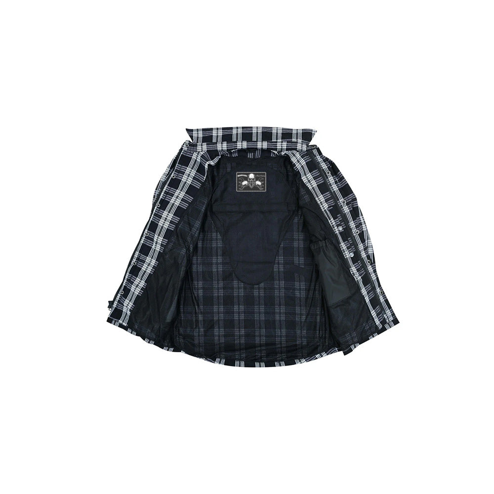 Checkered Champ Armored Mens flannel Shirt-Flannels-Daniel Smart Mfg - Retail