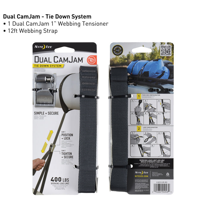 CJD12-09-R3 DUAL CAMJAMÂ® TIE DOWN SYSTEM 12-Daniel Smart Mfg - Retail