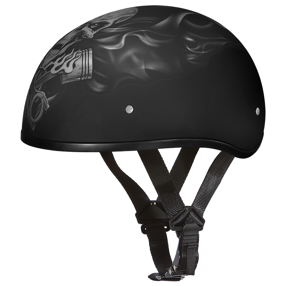 DOT Approved Daytona Motorcycle Half Face Helmet