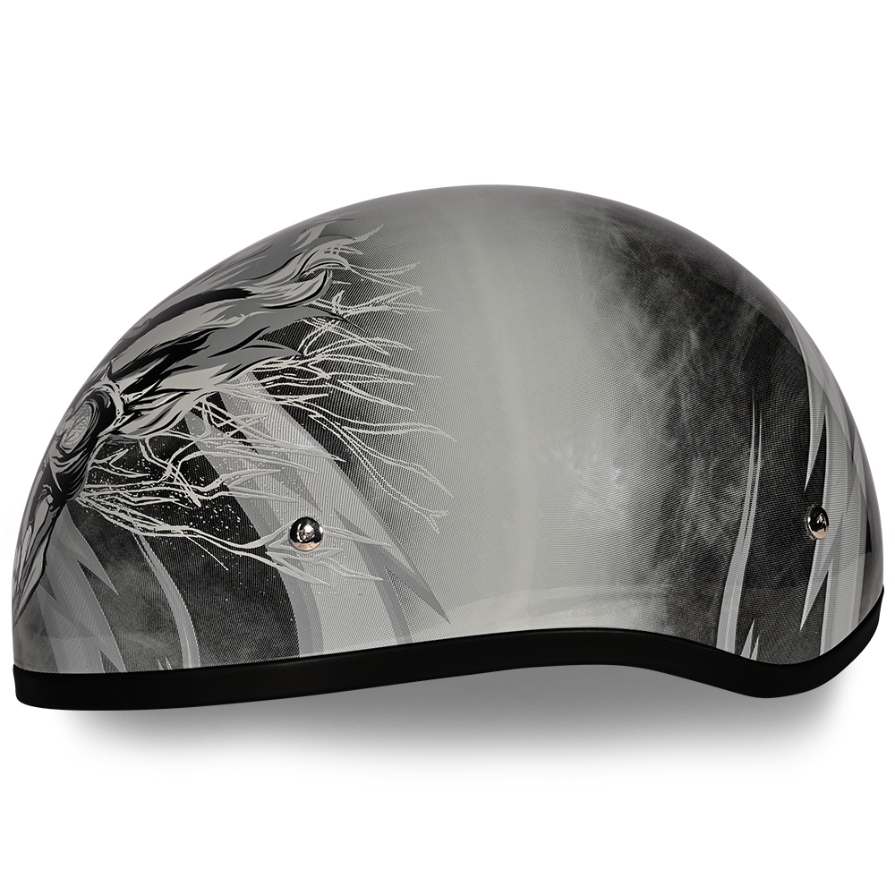 DOT Approved Daytona Motorcycle Half Face Helmet