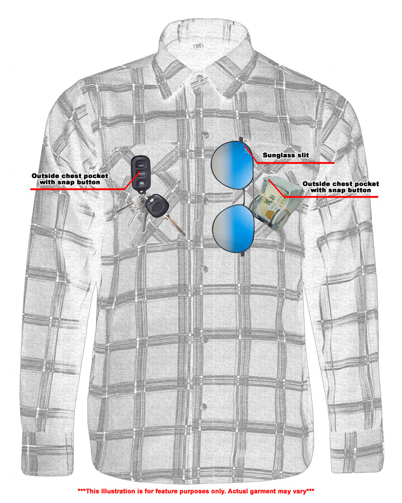 Dark Galaxy Mens Flannel Shirts-Flannels-Daniel Smart Mfg - Retail