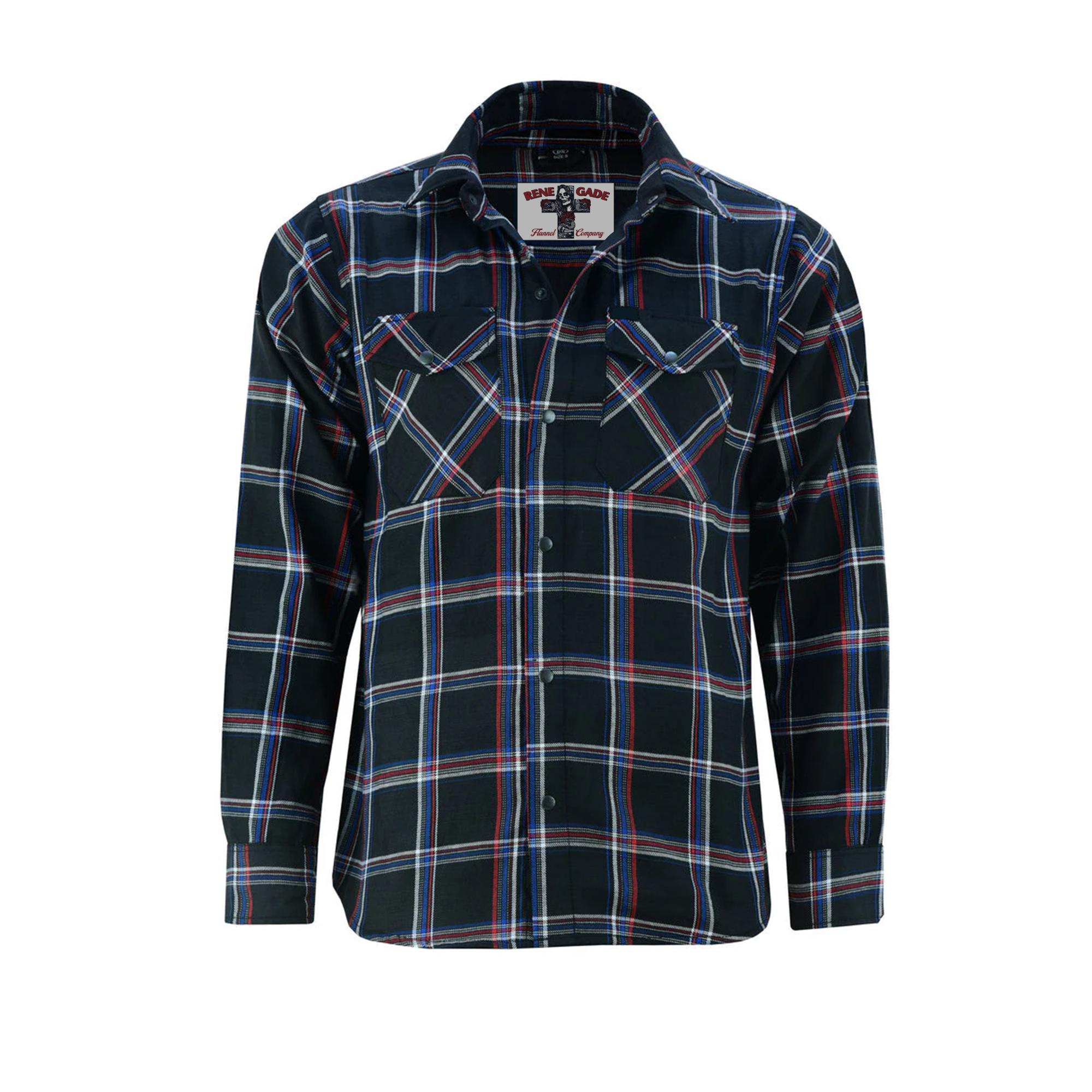 Dark Galaxy Mens Flannel Shirts-Flannels-Daniel Smart Mfg - Retail